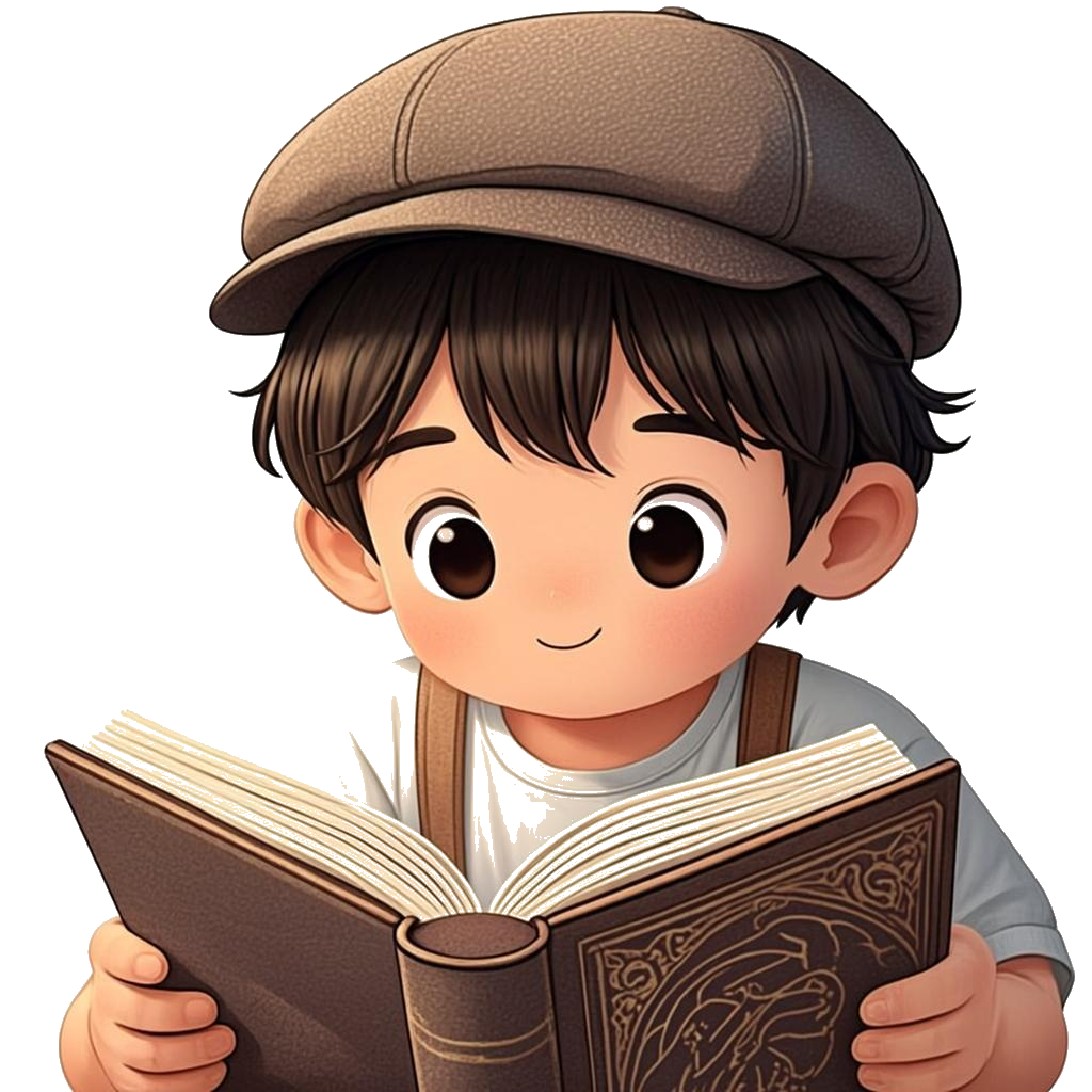 Boy reading