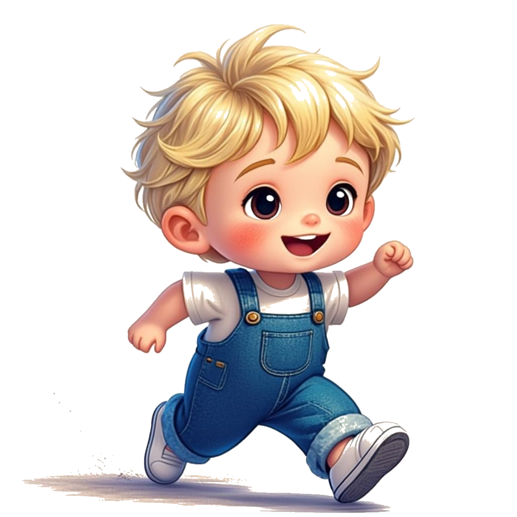 Boy running